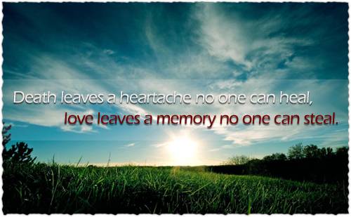 Quotes On Grieving A Loved One