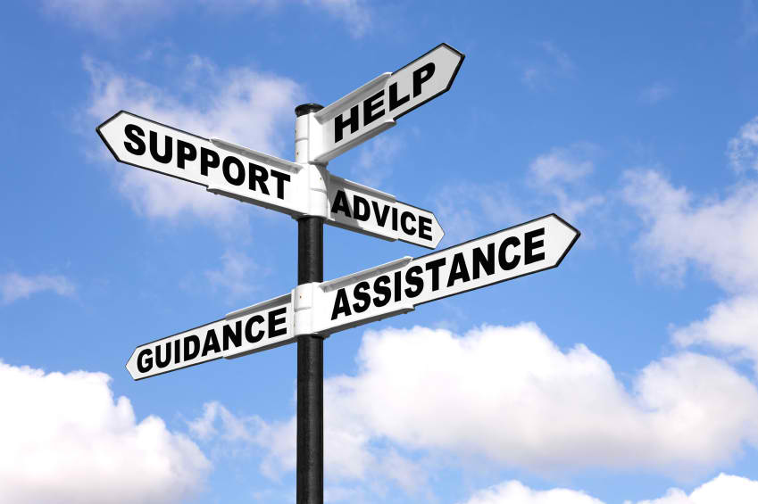 Mentor Gives Help, Support, Advice, Assistance & Guidance