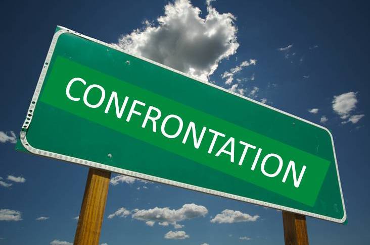 Confrontation Sign