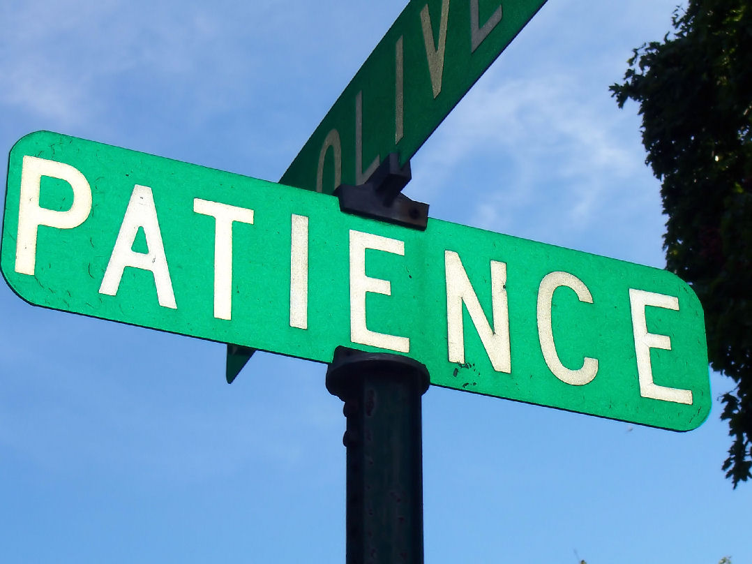 Patience Street Sign