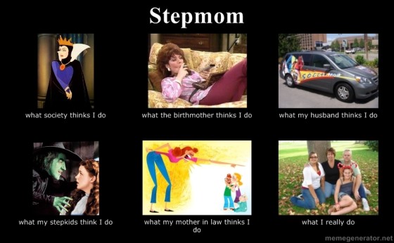 What Everyone Thinks the Stepmom Does