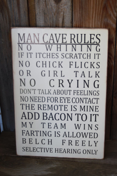 Man Cave Rules