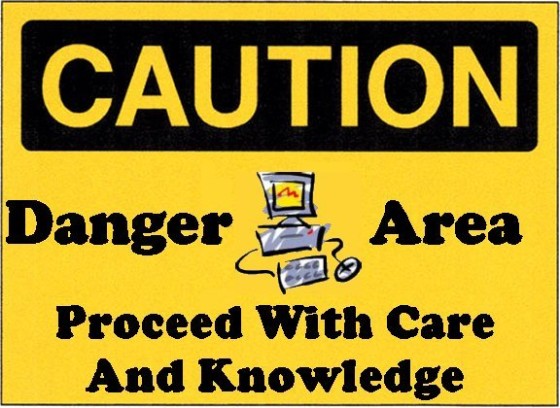Online - Caution Danger Area