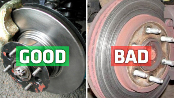 Vehicle - Good and bad brakes