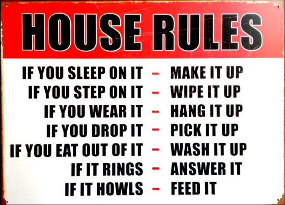 Discipline - House Rules