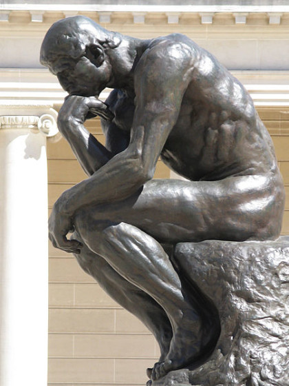 first date - Auguste_Rodin-The_Thinker