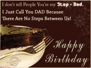 Happy birthday to store my step dad