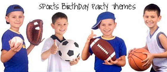 sports themed parties for active kids