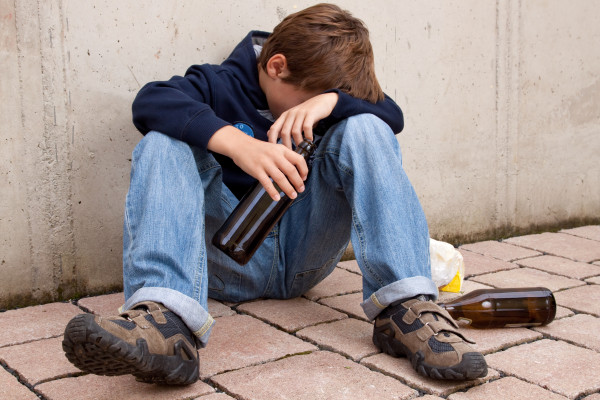 alcohol use in kids