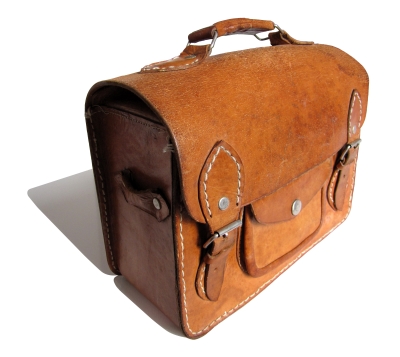 Five Top Christmas Gift Ideas For Men - picture of a man's leather satchel