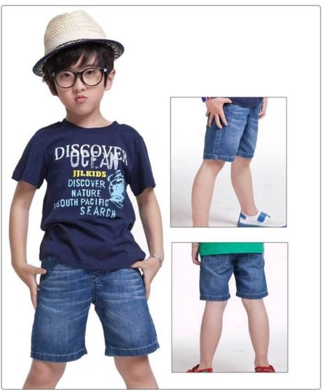 tips on pant & skirt styles - young asian boy styling a pair of shorts
