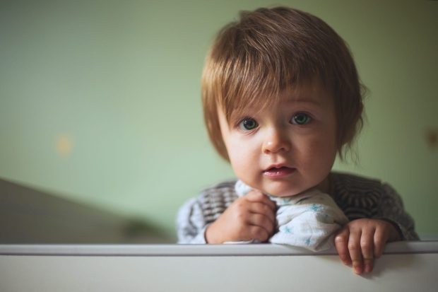 what to do when your child is really sick - picture of ill infant