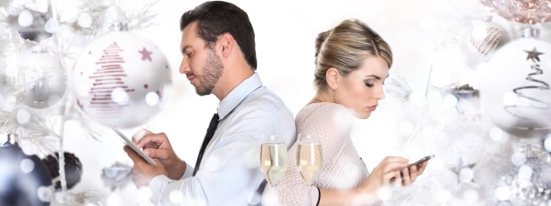 new year is the most common time for divorce - unhappy couple sitting back