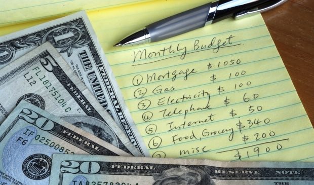 budgeting basics -Monthly home budget