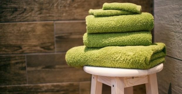 Things You Aren’t Quite Sure How to Clean - picture of a stack of towels
