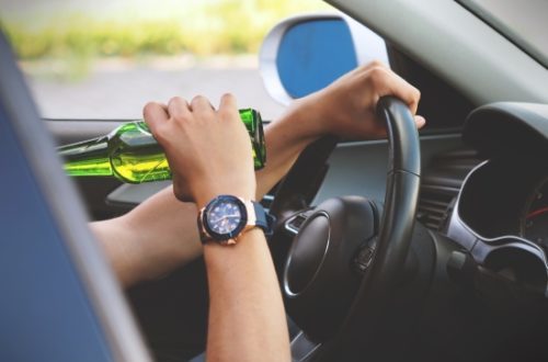 drinking and driving-a teen drinking while driving