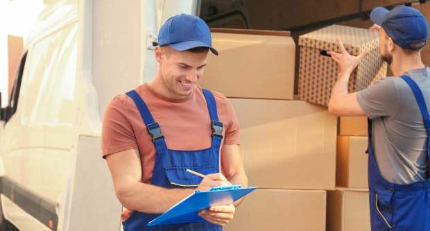 benefits of hiring a moving company-workers loading items to a moving van