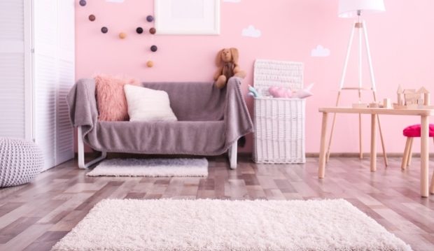 choosing the best rug for your kids room- a child's room with a rug