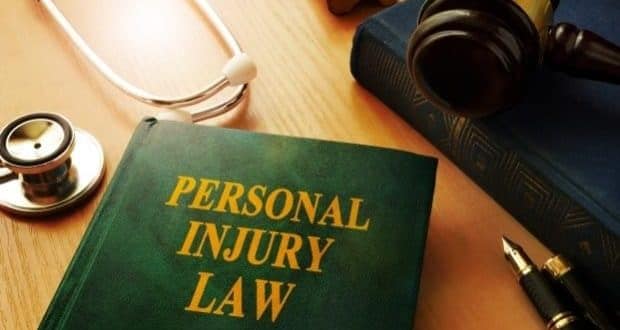 Hire a personal injury attorney-personal injury law book