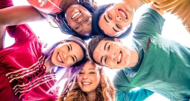 Important things in a teen's life-happy teenagers