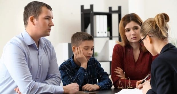 Everything you need to know about family law-A family with a divorce lawyer