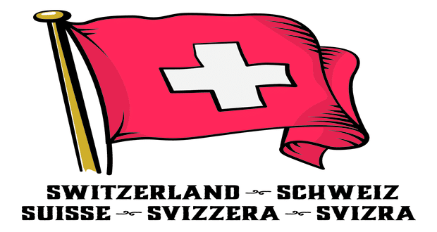Illustration of Swiss flag