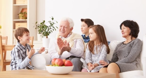 The grandparent economy-Grandparents with their grandkids