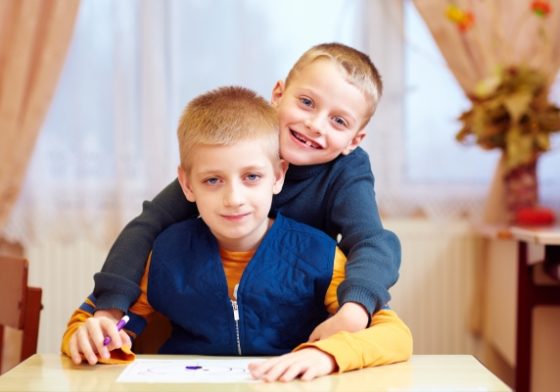 Introducing an autistic stepsibling- An autistic boy and his stepbrother