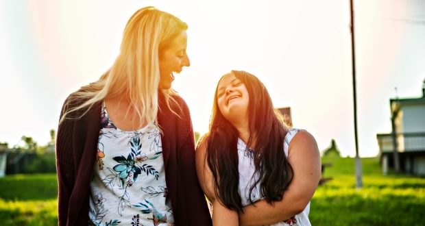 How to protect special needs kids during a divorce- A mom and her daughter