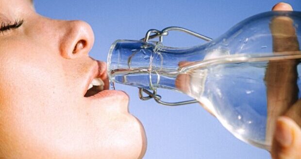 National Hydration Day - A woman drinking water