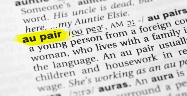 Hosting An Au Pair-dictionary definition of Au Pair