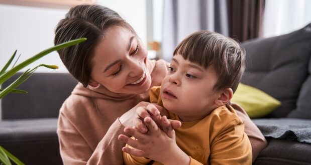 A Guide For Parents Of Special Needs Children - A mom with her special needs son