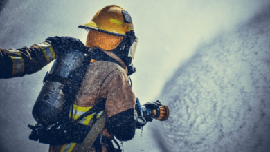 How To Nurture The Physical And Mental Health Of Firefighters - A firefighter