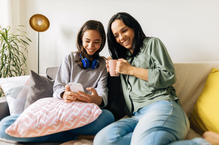 A Guide To Parenting Teens - A mom and daughter