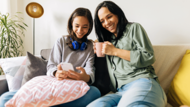 A Guide To Parenting Teens - A mom and daughter