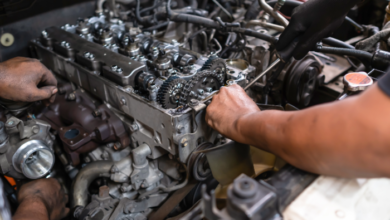 How To Care For Your Diesel Engine - A man working on an engine.