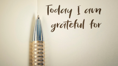 National Gratitude Day- Today I'm grateful for