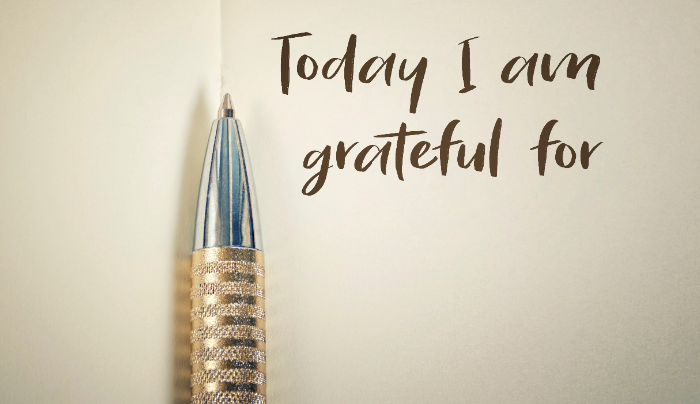 National Gratitude Day- Today I'm grateful for