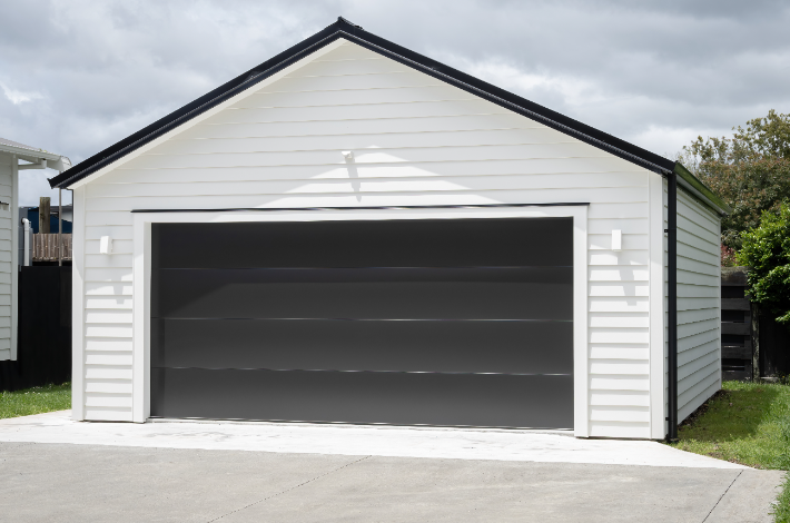 Maximizing Space In Your One-Car Metal Garage - a metal garage.