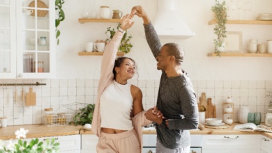 National Spouses Day - A happy couple dancing