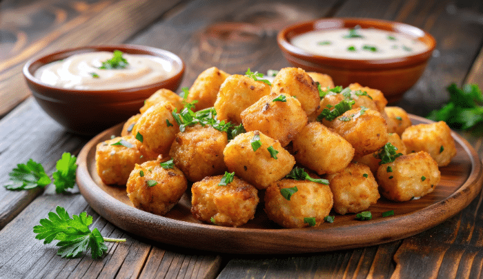 Fun Facts About National Tater Tots Day - delicious looking tater tots meal