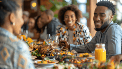 National Eat What You Want Day - friends having a feast