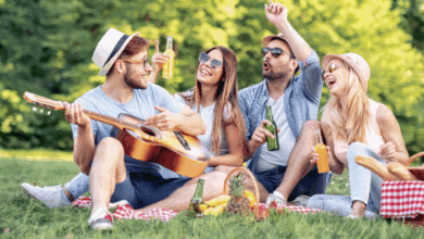 International Picnic Day - friends having a picnic