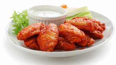 Fun facts about National Chicken Wings Day - A plate of delicious wings