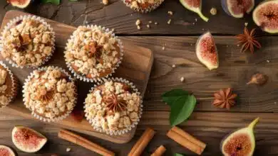 Fig And Banana Oat Muffins - delicious looking muffins