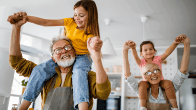 National Grandparents Day - grandparents enjoying time with grandkids