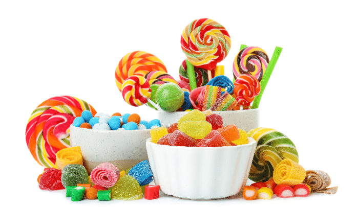 National Candy Day - bowl of colorful candies