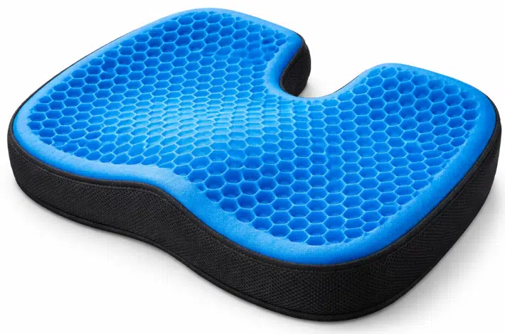 Gel seat pad - blue gel seat pad