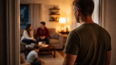 stepdad integrity - Stepdad watching over his family