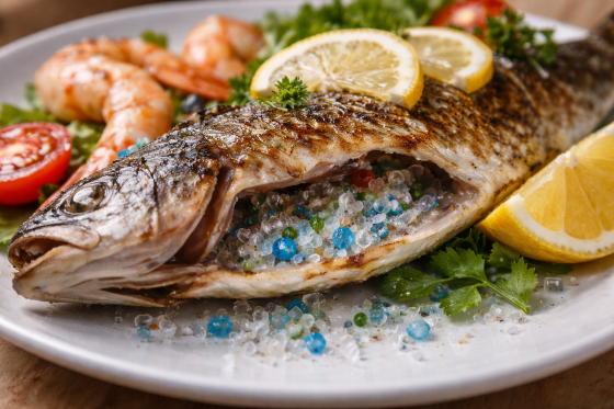 The Hidden Invasion -Microplastics entering the food chain through seafood consumption